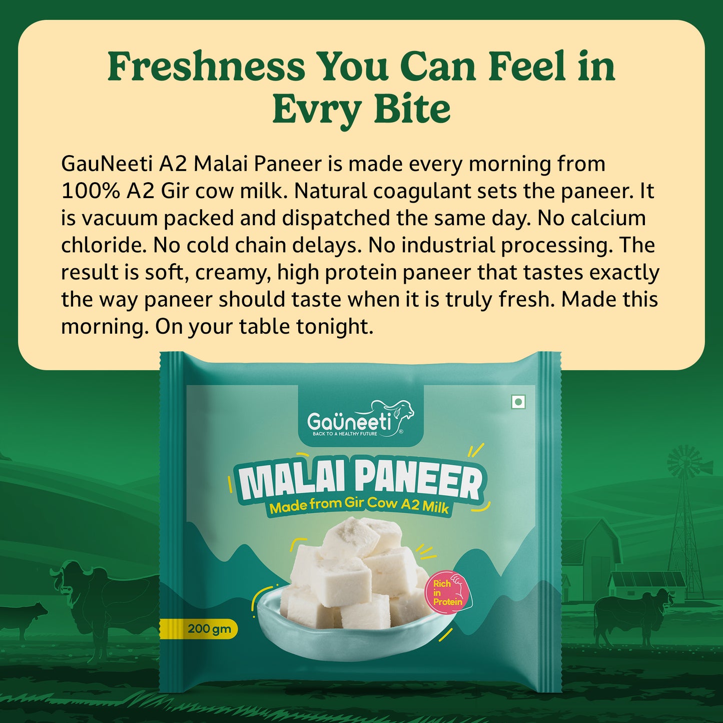 A2 Malai Paneer (Ahmedabad - GNR Only)