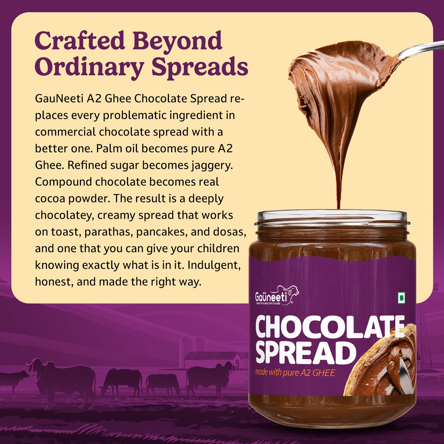 A2 Ghee Chocolate Spread