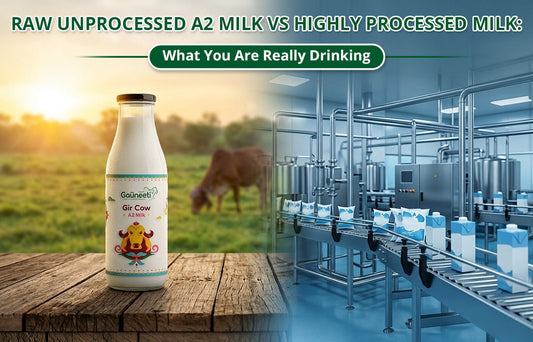 𝐑𝐚𝐰 𝐔𝐧𝐩𝐫𝐨𝐜𝐞𝐬𝐬𝐞𝐝 𝐀𝟐 𝐌𝐢𝐥𝐤 𝐯𝐬 𝐇𝐢𝐠𝐡𝐥𝐲 𝐏𝐫𝐨𝐜𝐞𝐬𝐬𝐞𝐝 𝐌𝐢𝐥𝐤: 𝐖𝐡𝐚𝐭 𝐘𝐨𝐮 𝐀𝐫𝐞 𝐑𝐞𝐚𝐥𝐥𝐲 𝐃𝐫𝐢𝐧𝐤𝐢𝐧𝐠