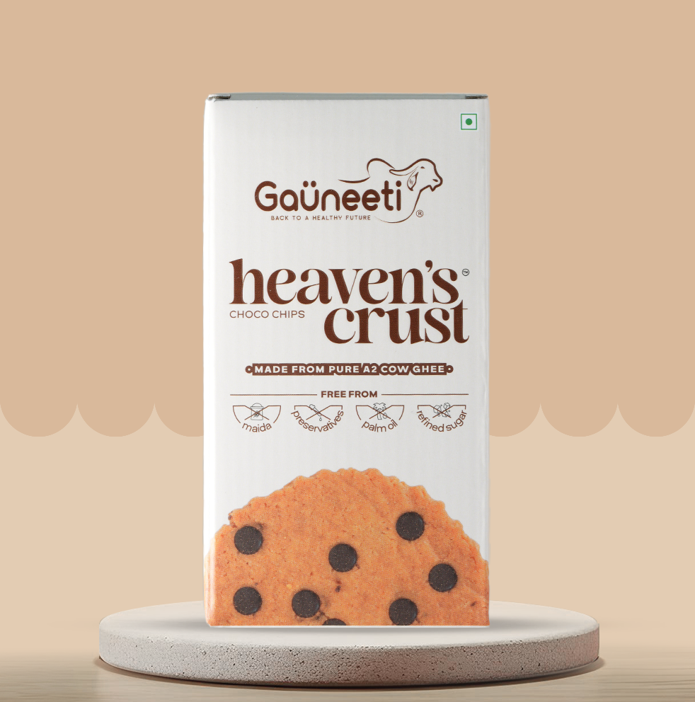 Heaven's Crust A2 Ghee Biscuits