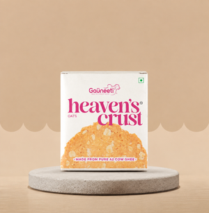 HEAVENS CRUST A2 GHEE OATS BISCUITS