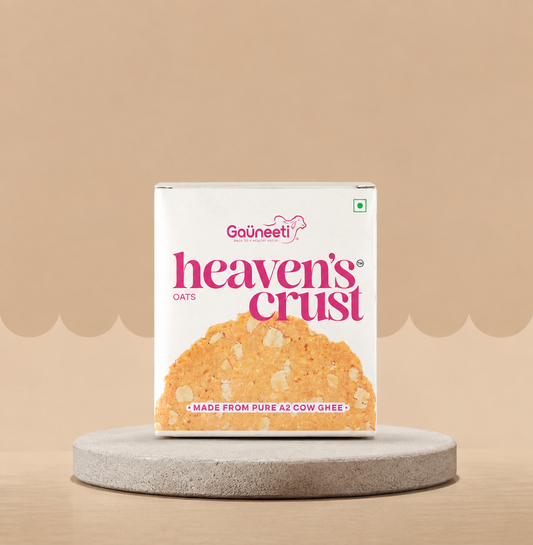 HEAVENS CRUST A2 GHEE OATS BISCUITS