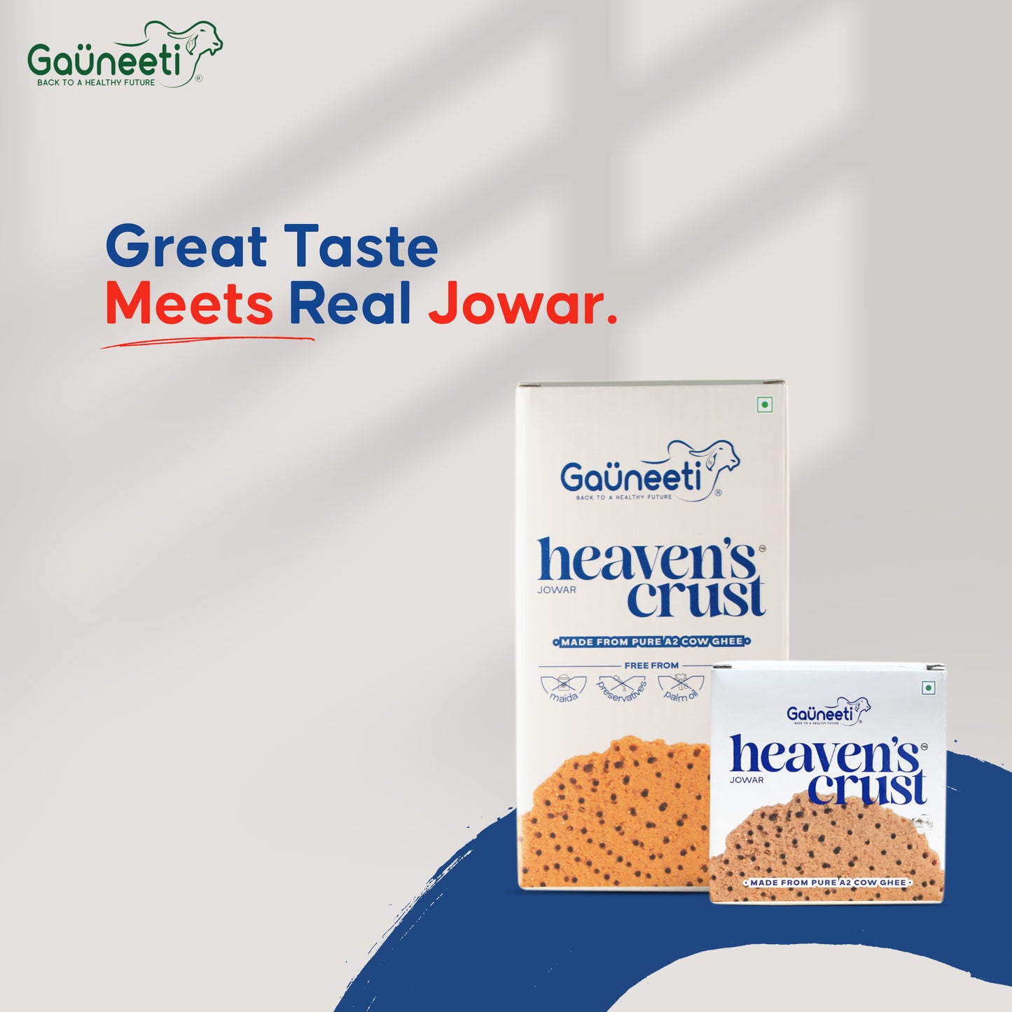 Heaven's Crust A2 Ghee Biscuits
