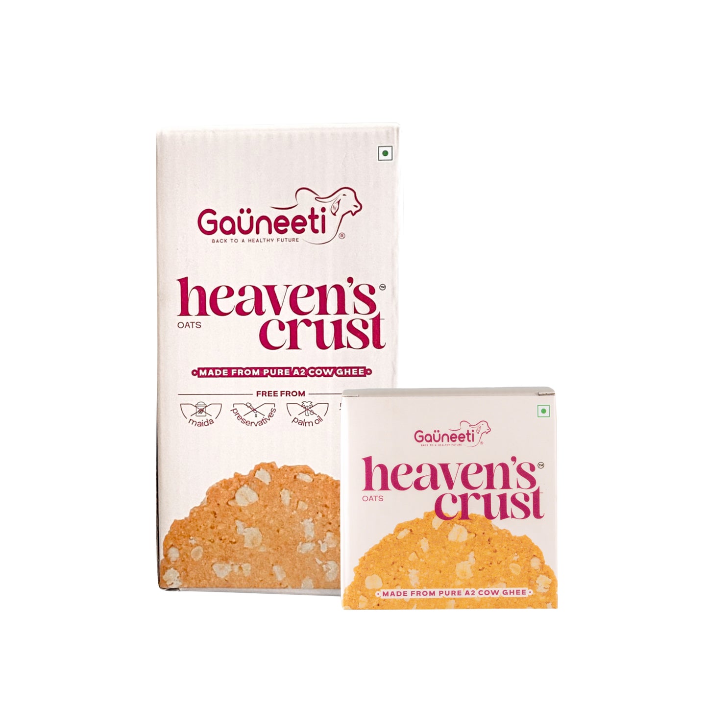 Heaven's Crust A2 Ghee Biscuits