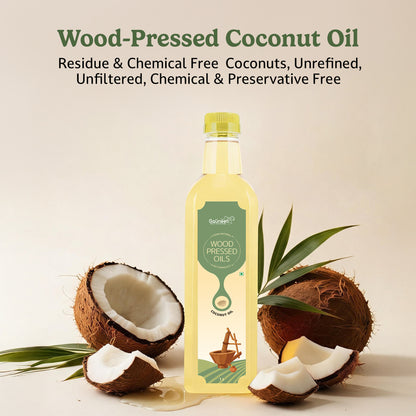 Wood-Pressed Coconut Oil