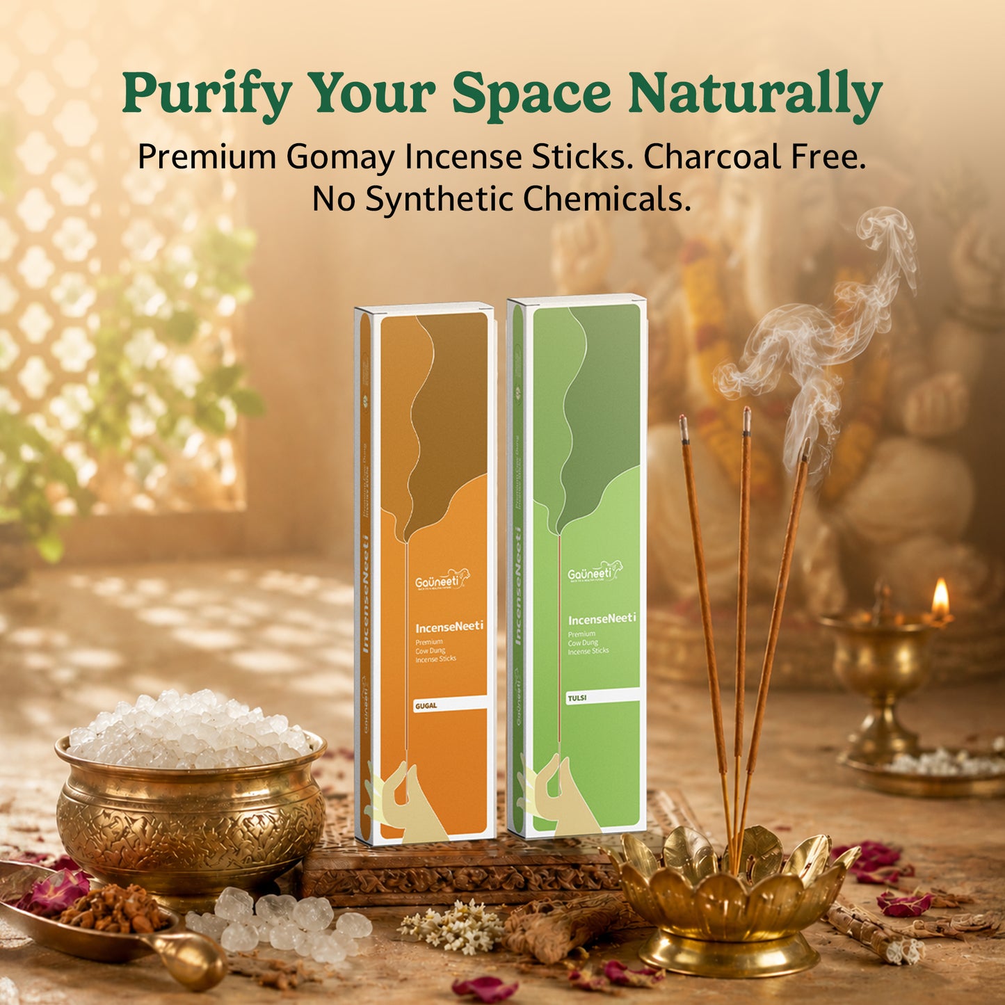 IncenseNeeti - Gomay Incense Sticks