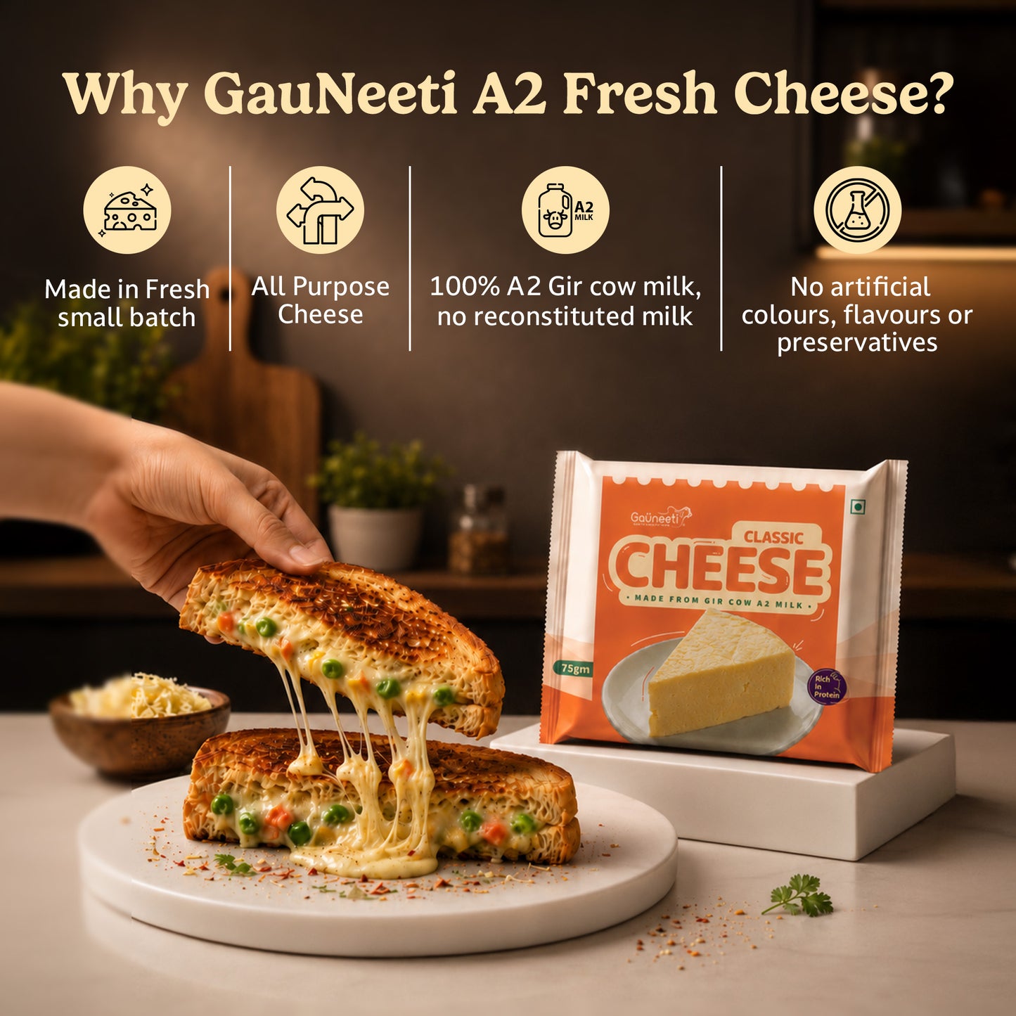 A2 Fresh Cheese (Ahmedabad - GNR Only)