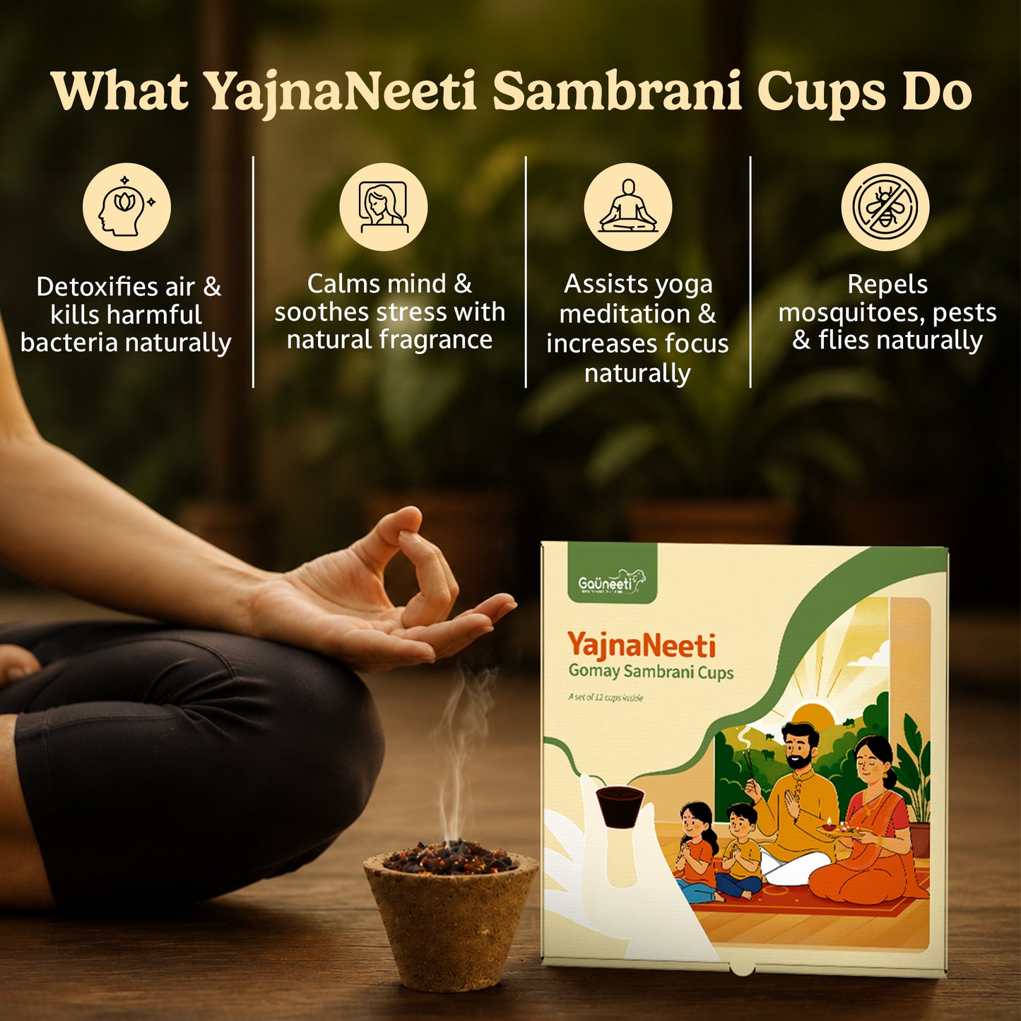 YajnaNeeti - Gomay Sambrani Cups