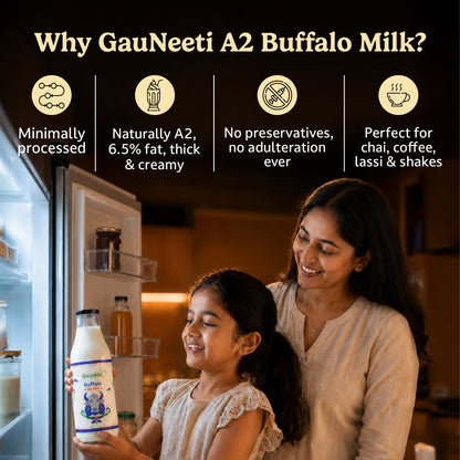 Pure A2 Buffalo Milk (Ahmedabad - GNR Only)