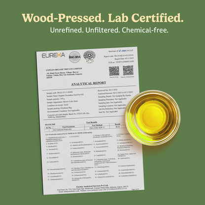 Wood-Pressed Coconut Oil