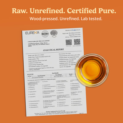 Wood-Pressed Mustard Oil