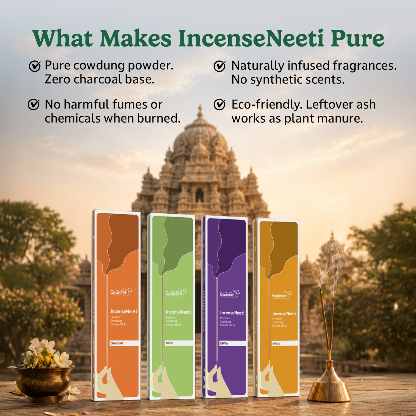 IncenseNeeti - Gomay Incense Sticks