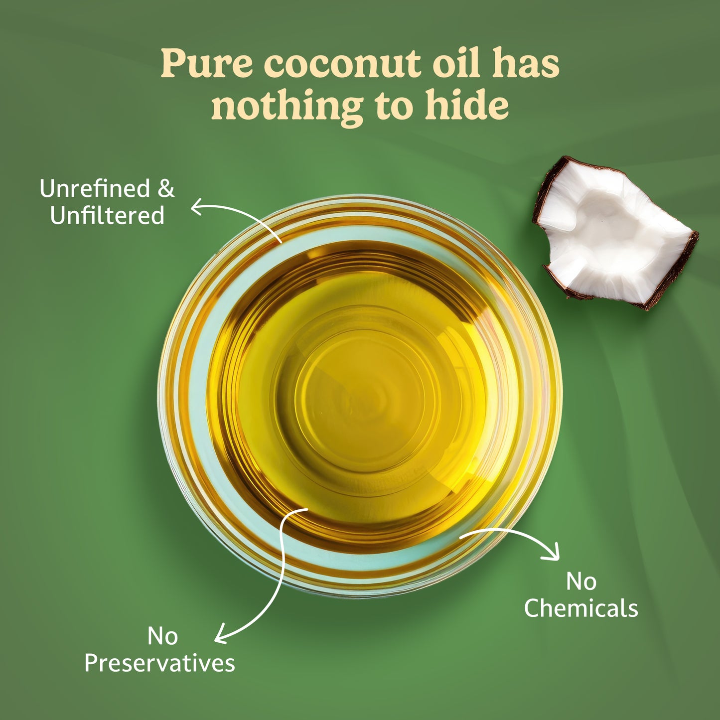 Wood-Pressed Coconut Oil