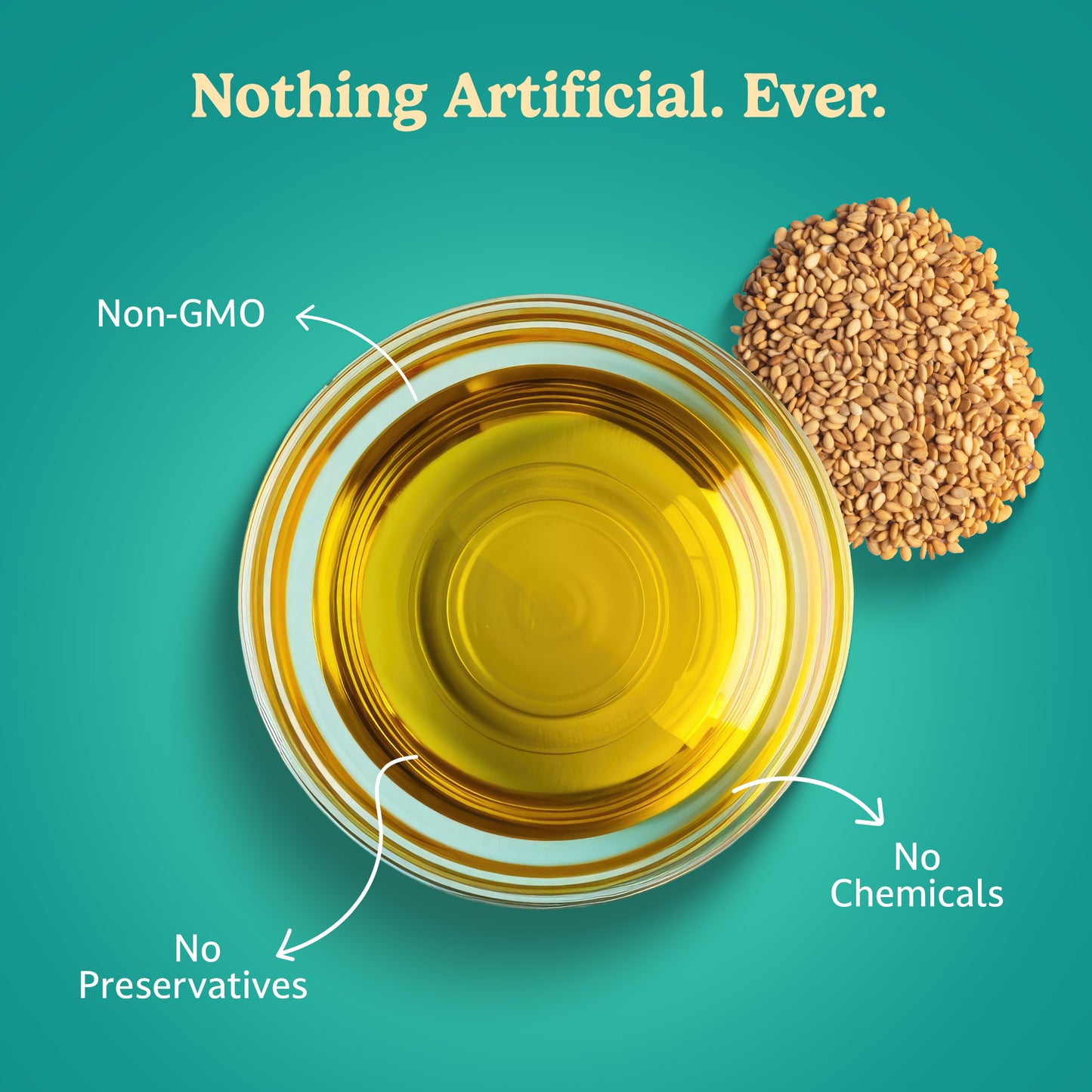 Wood-Pressed Sesame Oil
