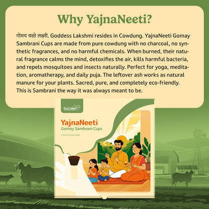 YajnaNeeti - Gomay Sambrani Cups