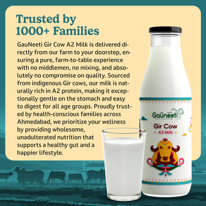 Gir Cow A2 Milk (Ahmedabad - GNR Only)