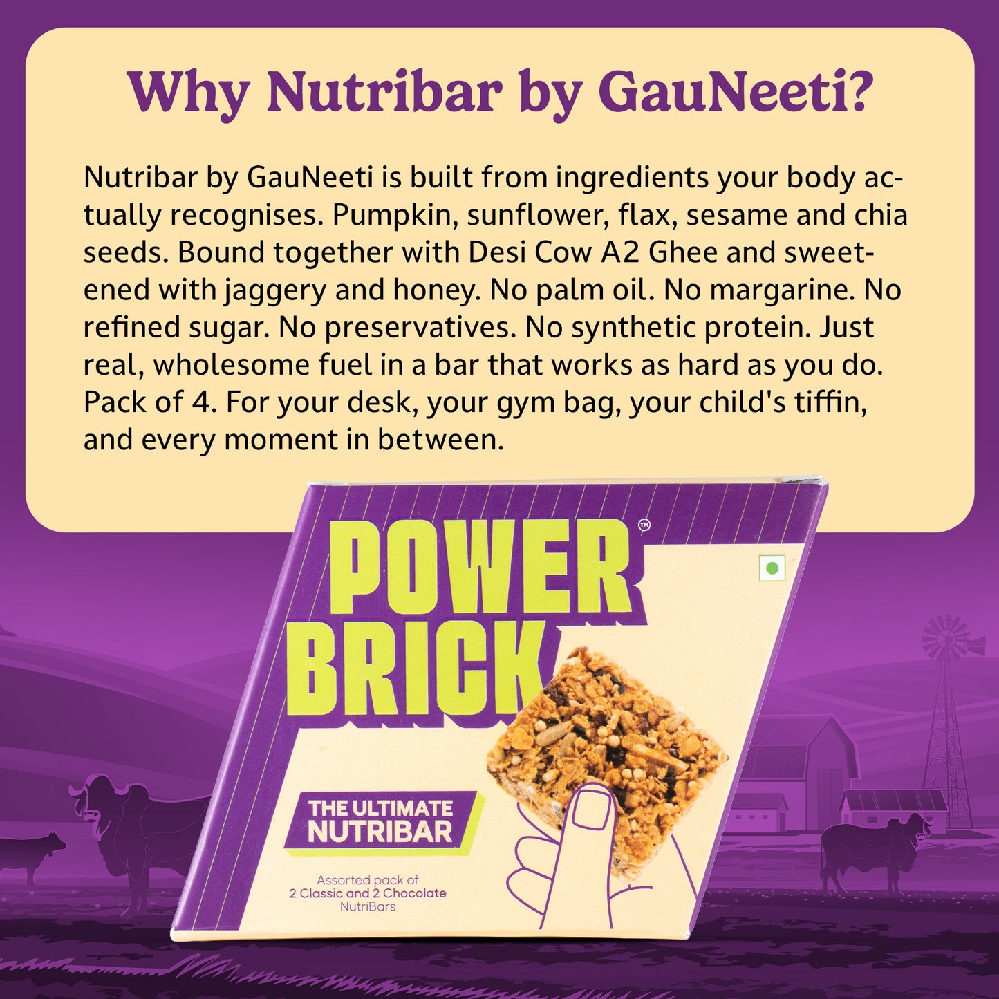 NUTRIBAR BY GAUNEETI
