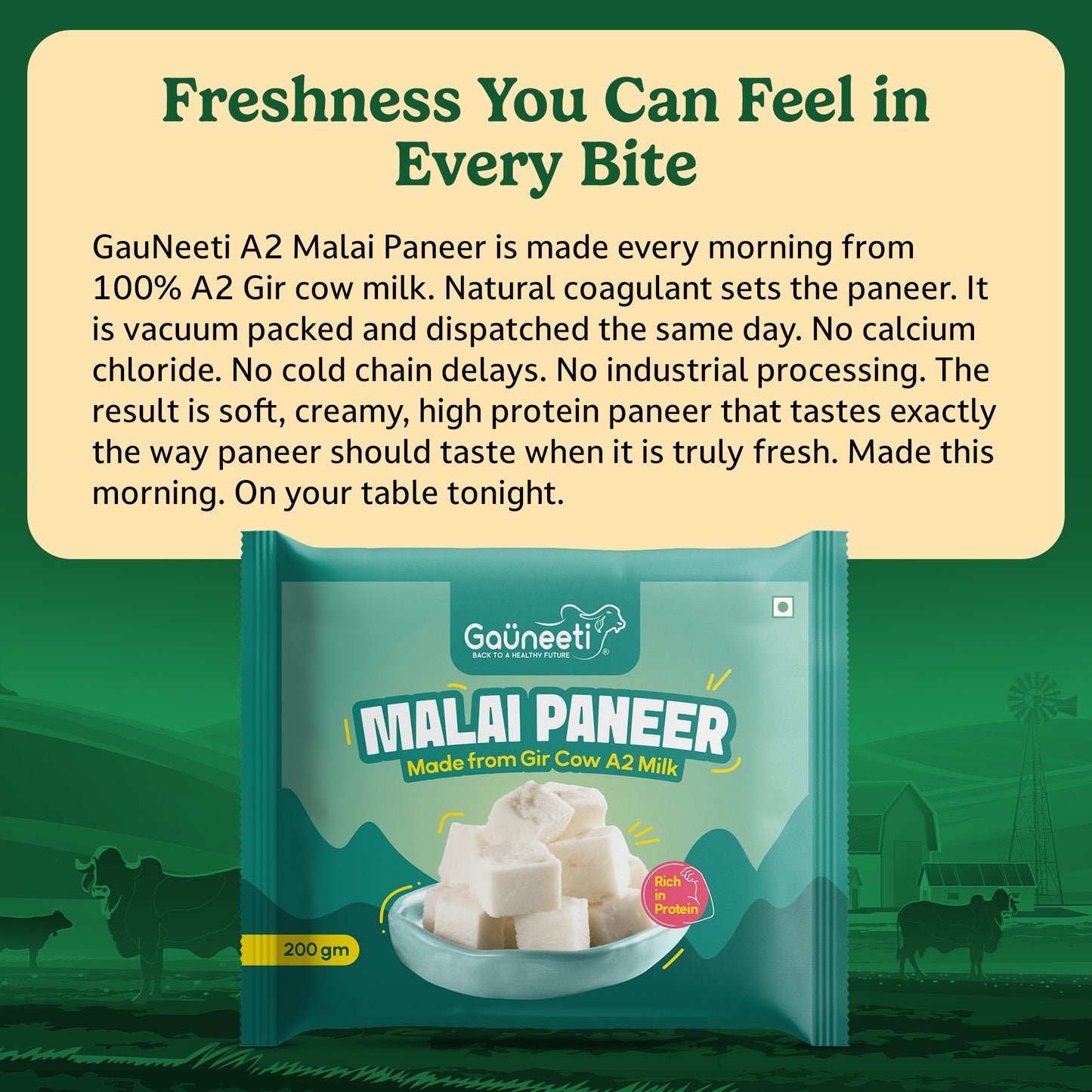 A2 Malai Paneer (Ahmedabad - GNR Only)