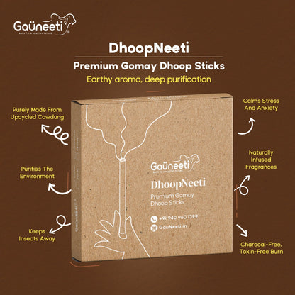 DhoopNeeti - Gomay Dhoop Sticks